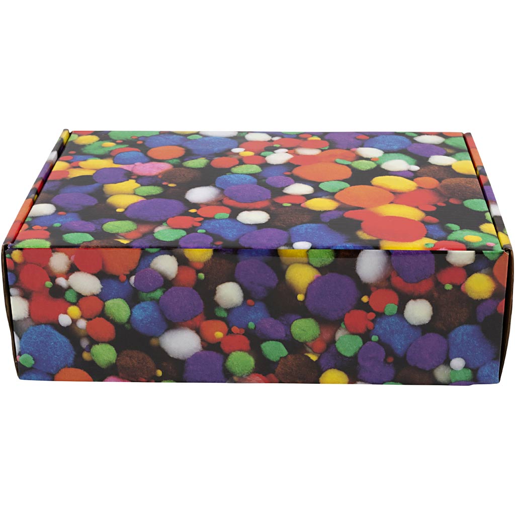 Creativ Company - Pompons doos 720 stuks assorti