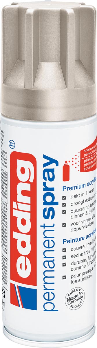 Edding - Permanent Spray 5200, 200 ml, champagne gold matt