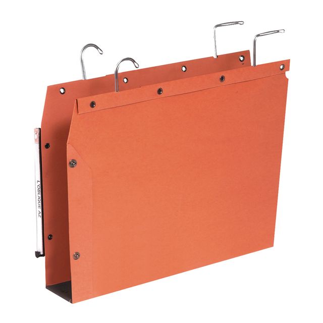 Elba - Hanging file TUB folio U-bottom 50mm orange | 25 pieces