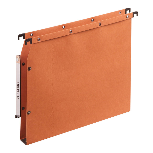 Elba - Hängemappe AVZ e A4 U-Boden 30mm orange | 25 Stück