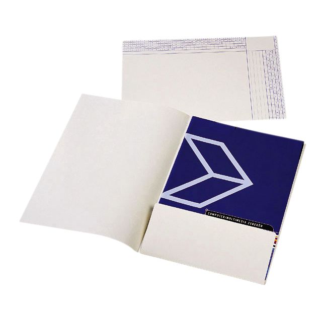 Djois - Inner folder A4 1 flap 180gr ivory