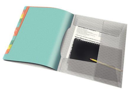 Esselte - Colour'Breeze Sortiermappe, PP, ft A4, 12 Register, sortiert
