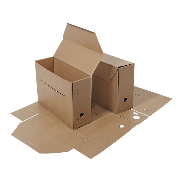 Jalema - Municipal archive box Djois folio 370x265x115mm brown | 50 pieces