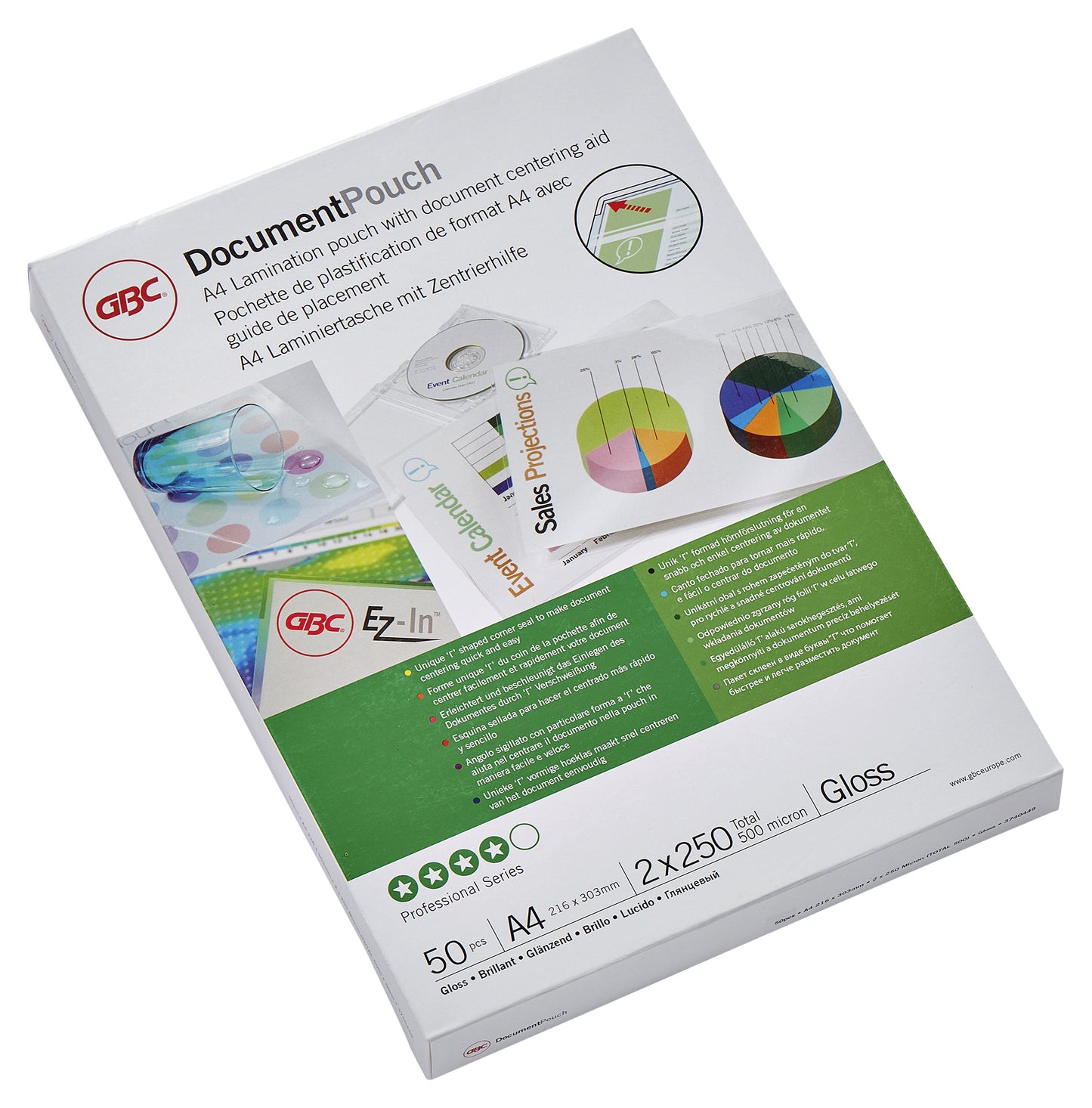 GBC - Laminierfolie A4 2x250 Mikron