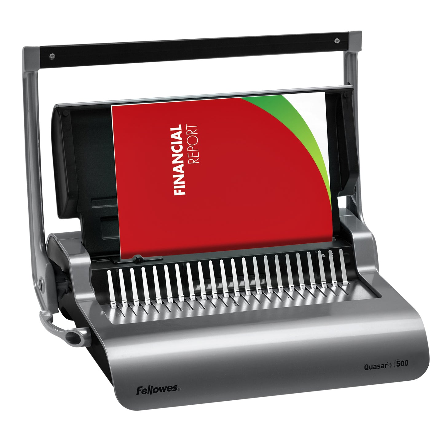 Fellowes - Quasar+ 500 500 vel Houtskool, Grijs