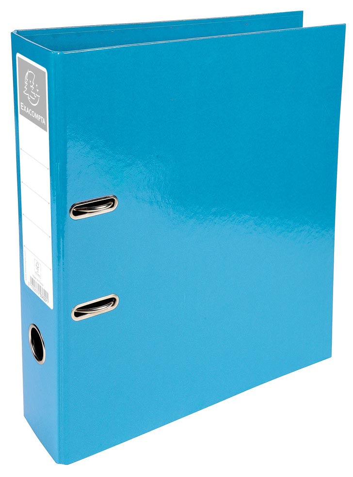 Exacompta - Classeur Iderama, format A4, dos 7 cm, bleu clair