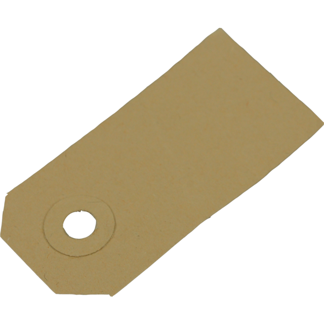 SendProof® - Etichetta | carta | 64x26mm | marrone | 1000 pezzi