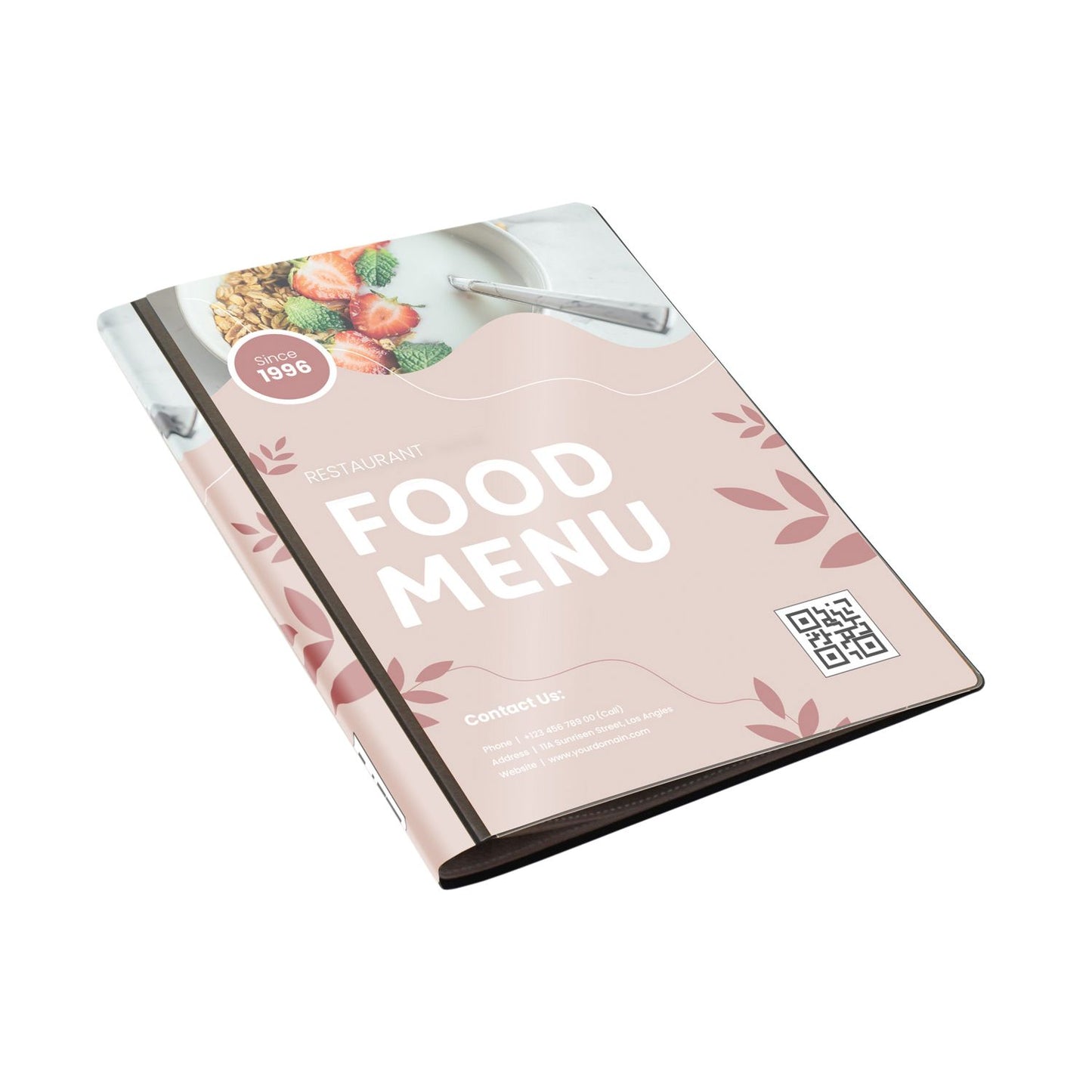 Europel - Showmap pel Frontview A5 20-tassen antraciet | 96 stuks