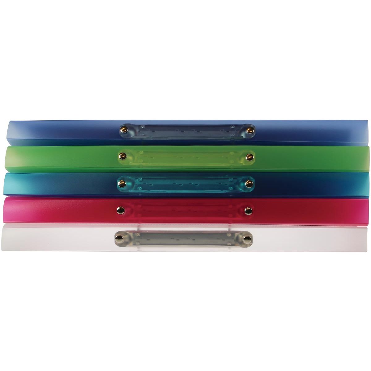 Exacompta - Exaclair Carpeta de anillas personalizable Kreacover 2 anillas 15 mm, colores surtidos
