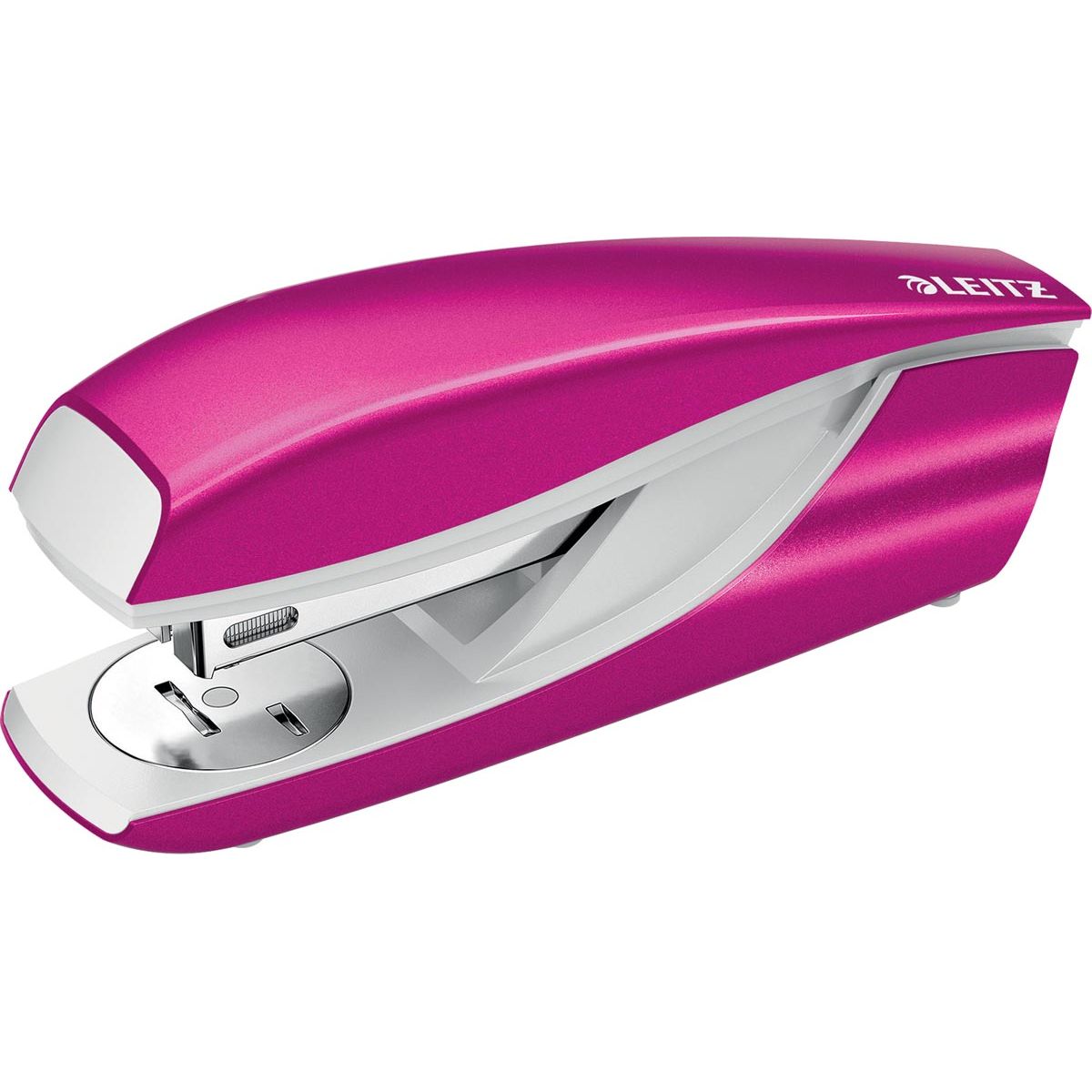 Leitz - NeXXt WOW 5502 nietmachine, roze metallic, op blister