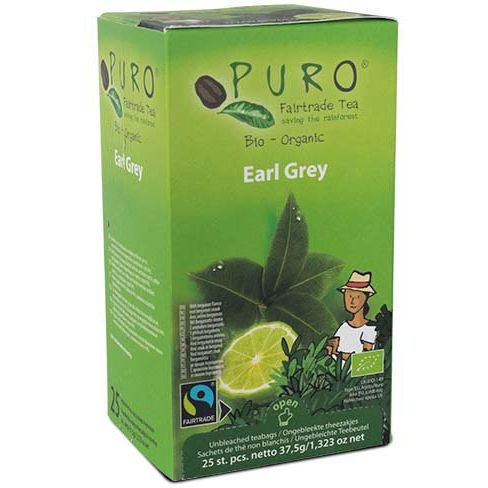 Puro - Bio thee Earl G, fairtrade, pak van 25 zakjes