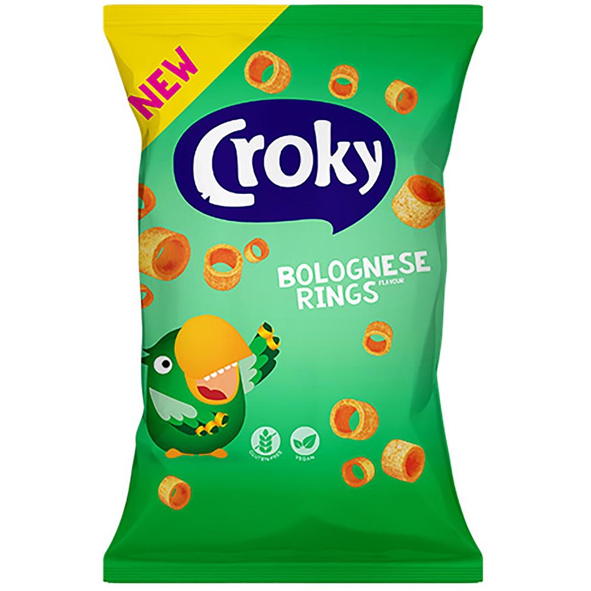 Croky - anelli alla bolognese, sacchetto da 75 g