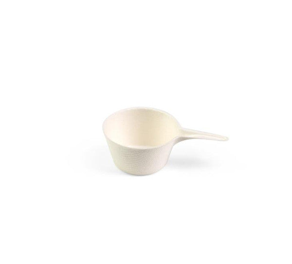 Senza Zuckerrohrspitzenpfanne hoch 5,5 cl 92 x 56 x h30 mm Schrumpfung von 40 Sek.