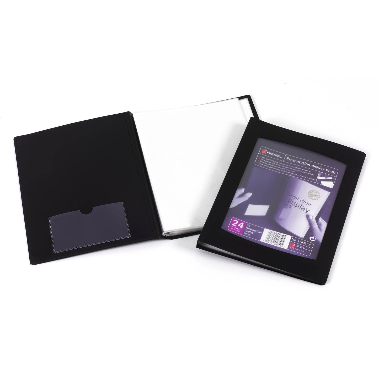 Rexel - lbum Professional Display Book for ft A5, 24 pockets