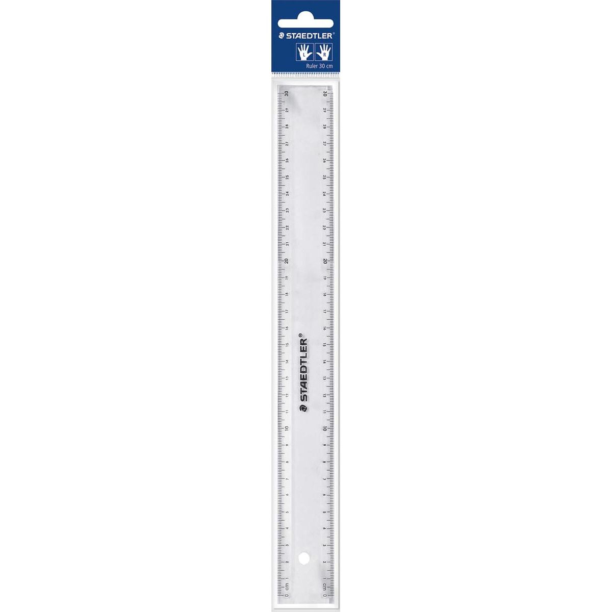 Staedtler - vara de medir transparente 30 cm