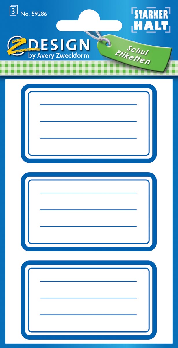 Avery - Étiquettes scolaires
