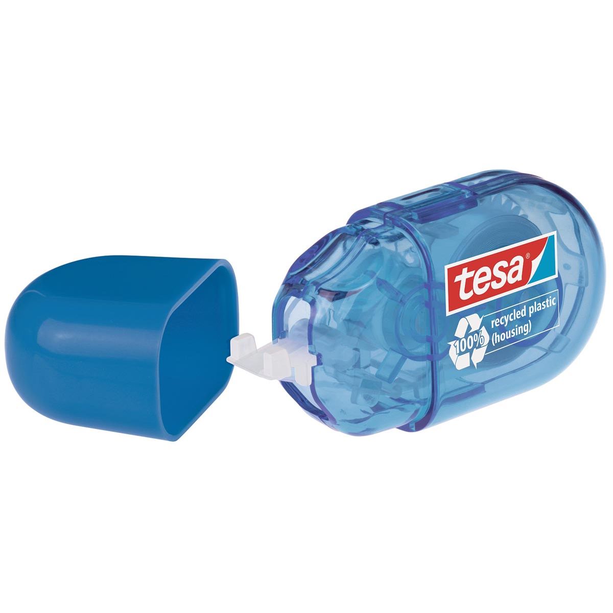 Tesa - mini rouleau correcteur bleu