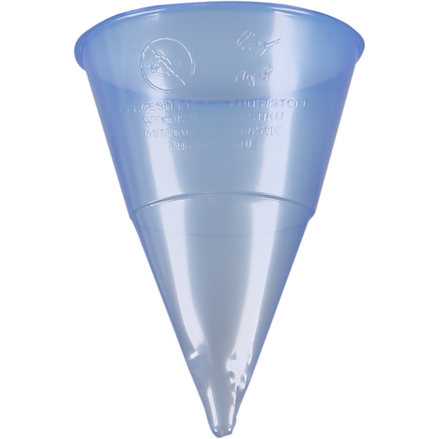 Klika - Watercone | 115ml| Ø70,3mm| 105 mm | pP | Blu ghiaccio | 5000 pezzi