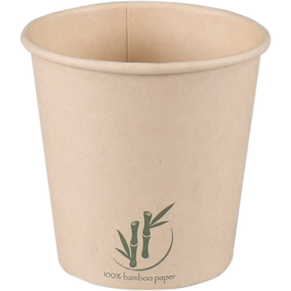 Depa - | Beker | Bamboepapier + PE | 100ml | 4oz | Ø62mm | lichtbruin | 2000 stuks