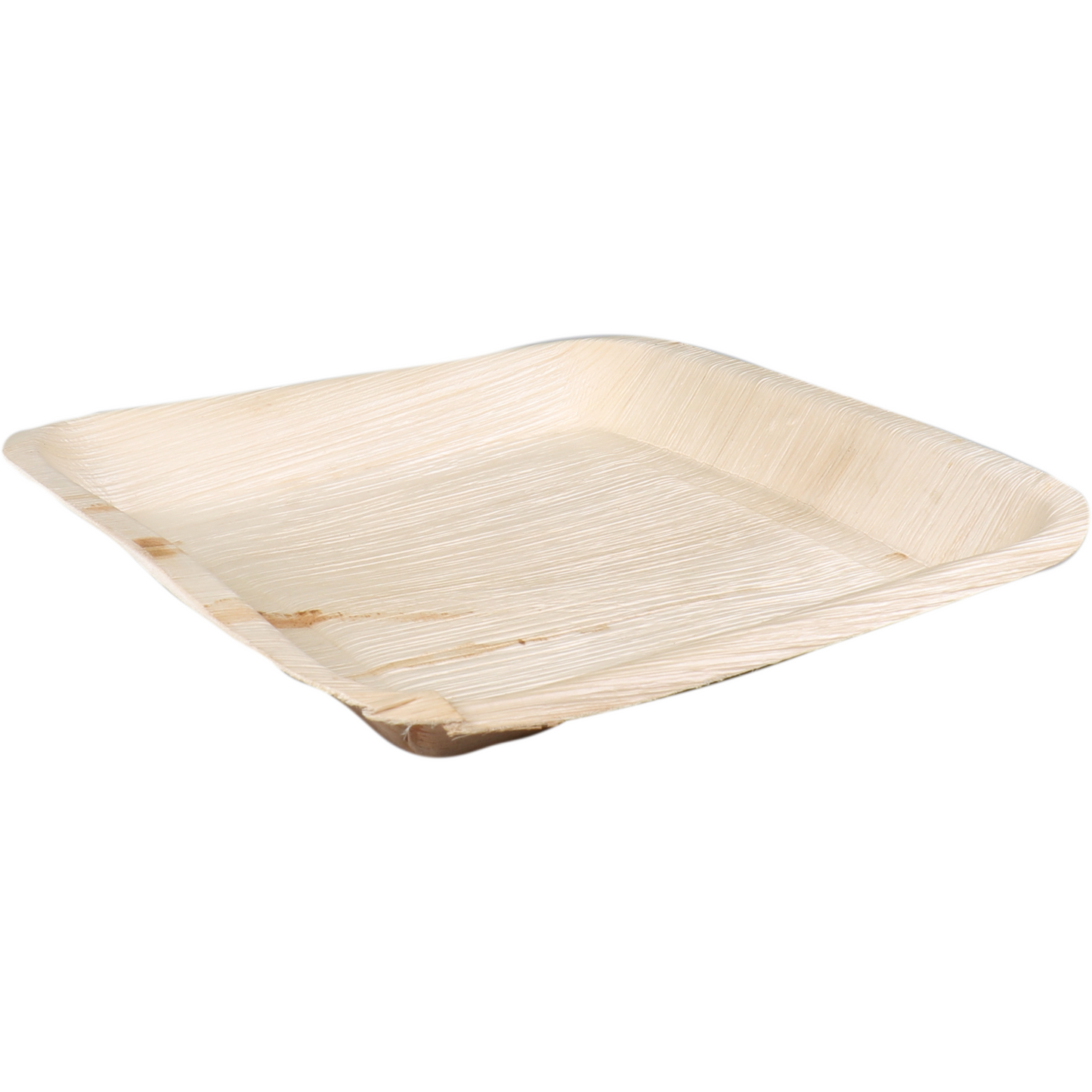 Depa - Bord | vierkant | 1-vaks | palmblad | 24x24cm | naturel | 100 stuks