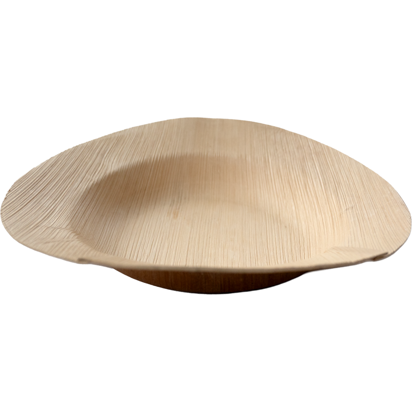 Klika - Bord | diep | rond | palmblad | Ø23cm | naturel | 100 stuks