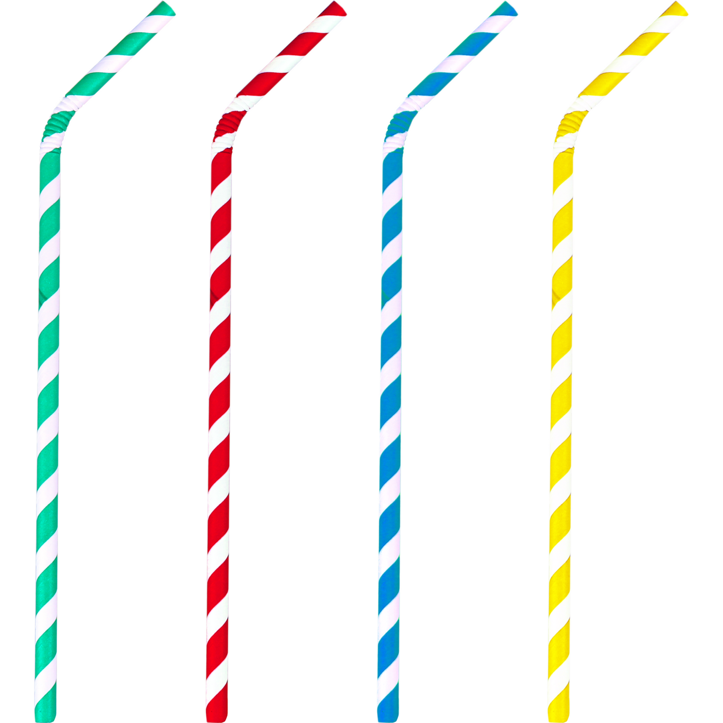Depa - Rietje | buigrietje | papier | 220mm | Ø6mm | assorti | 6000 stuks