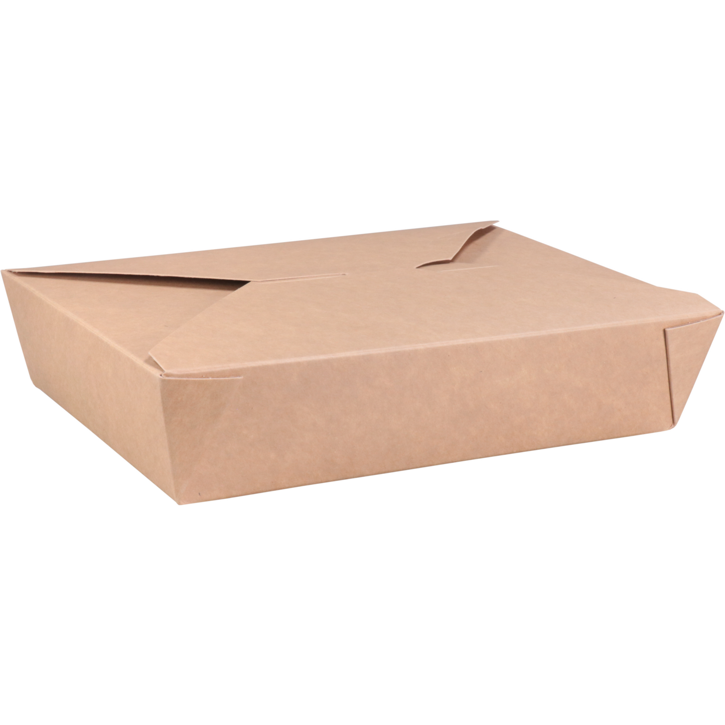 Depa - Bak | Karton + PP | maaltijdbox | 215x158x48mm | bruin | 200 stuks