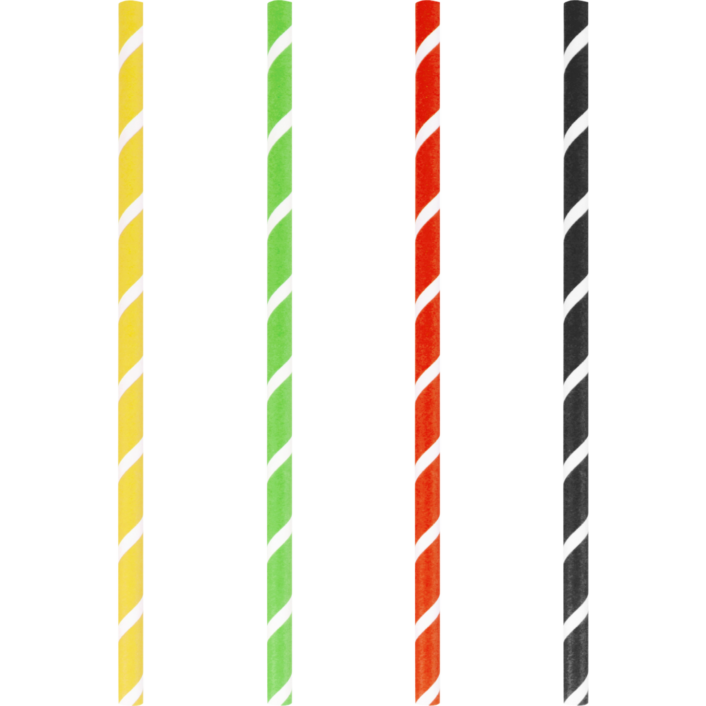 Depa - Rietje | milkshakerietje | papier | 230mm | Ø8mm | assorti | 7000 stuks