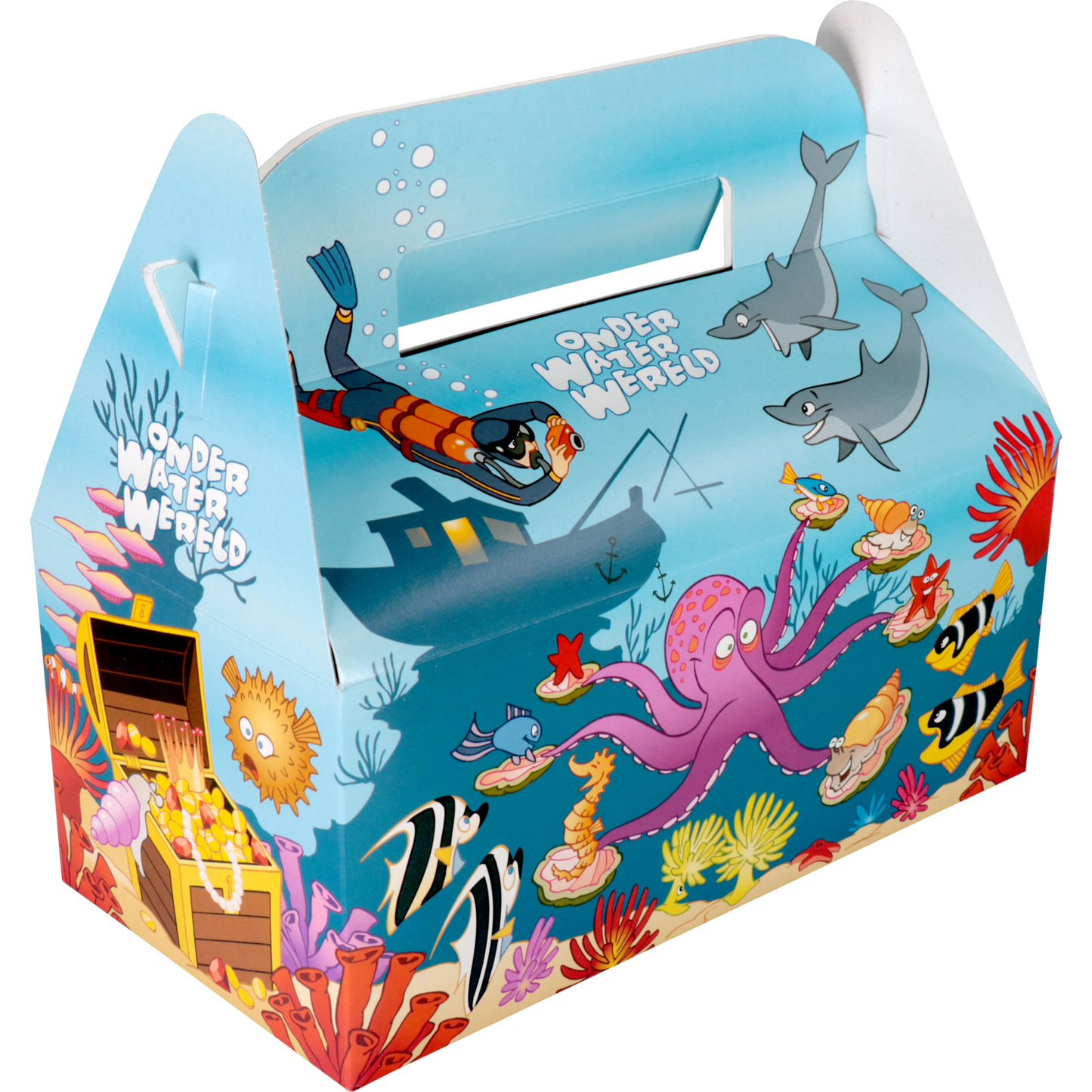 Klika - Kidsbox | Onderwaterwereld | 225x120x95mm | karton | 50 stuks