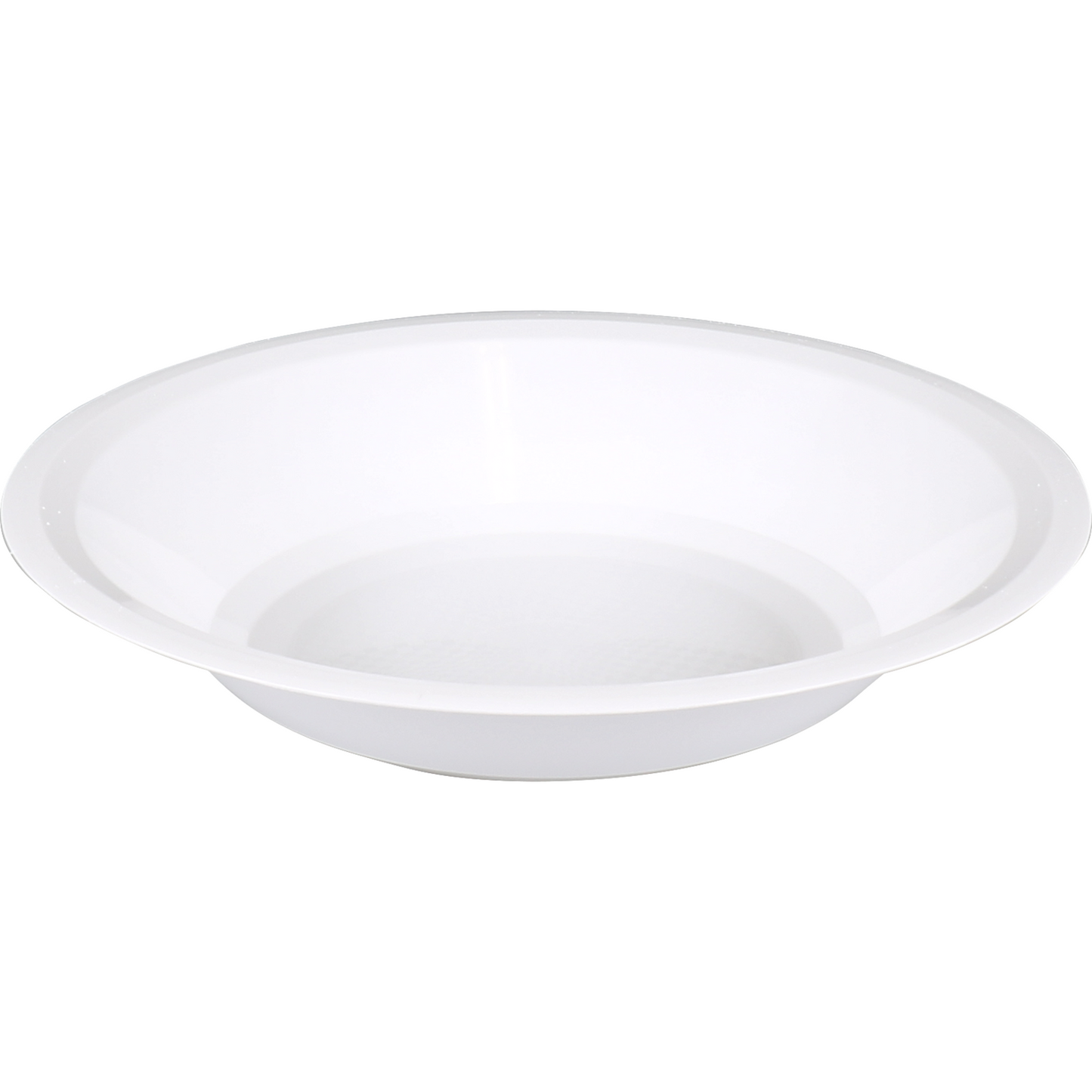 Paardekooper - Bord | diep bord | Use reuse | reusable | rond | 1-vaks | pP | Ø19.5cm | wit | 600 stuks