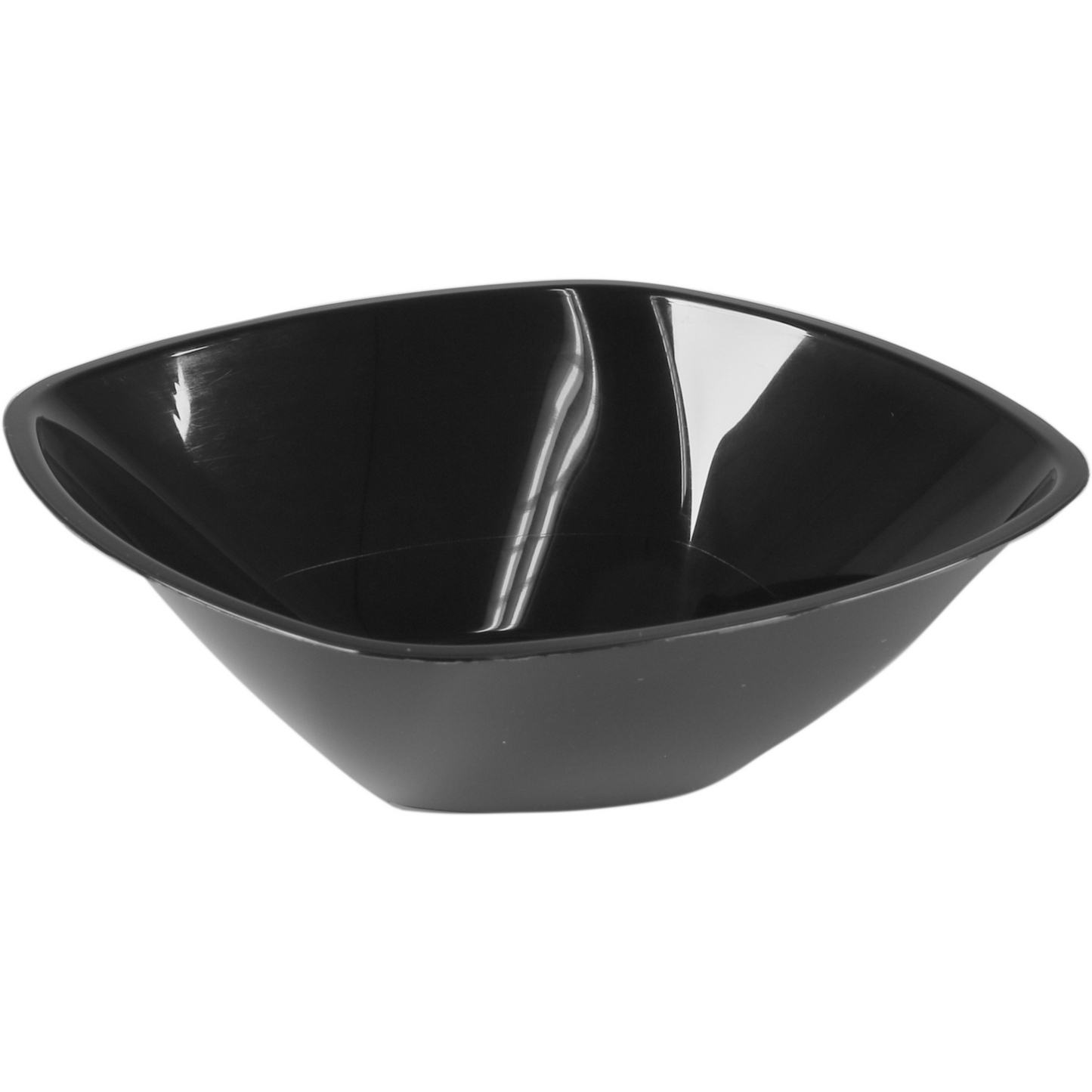 Goldplast - Schaal | saladeschaal | reusable | pP | 1300ml | 21x21cm | use reuse | zwart | 60 stuks