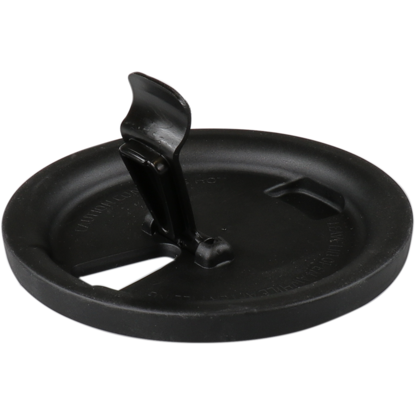 Klika - Deksel | TPE | rond | reusable | met afsluitbaar drinkgat | zwart | 100 stuks