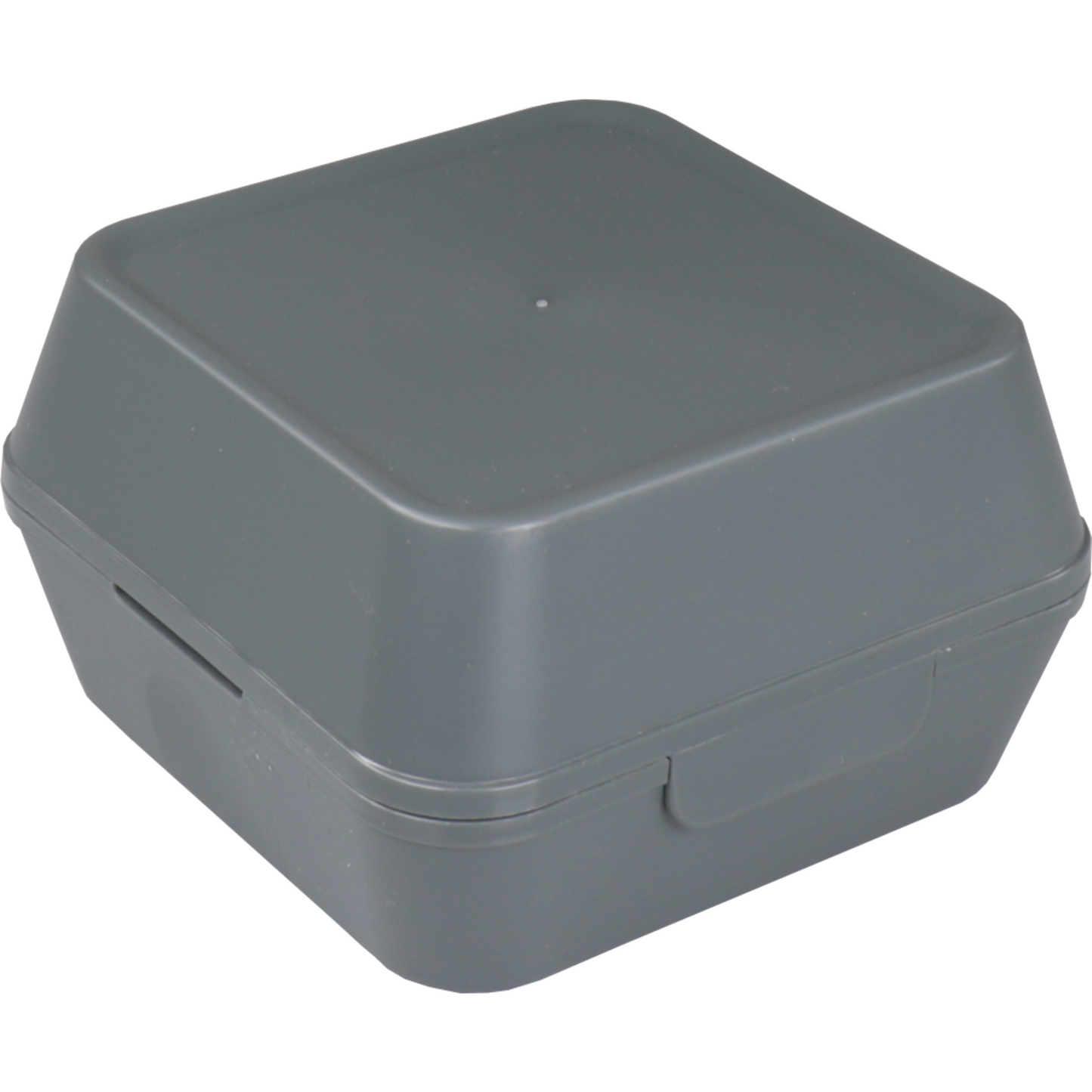 Circ - Bak | PP | reusable | hamburger box | 115x115x82mm | gray | 48 pieces