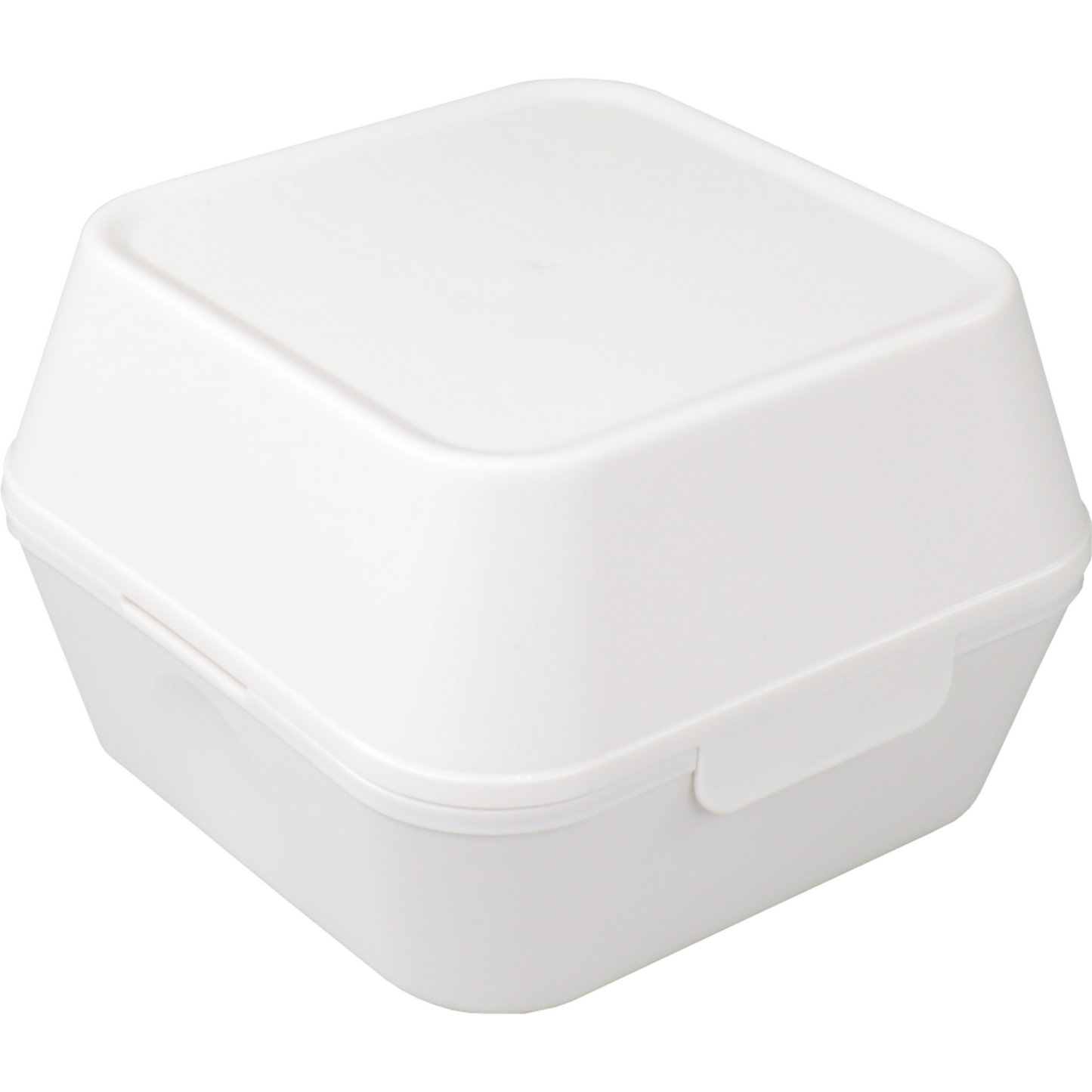 Circo - Bak | PP | reutilizable | caja de hamburguesas | 125x125x102mm | blanco | 48 piezas