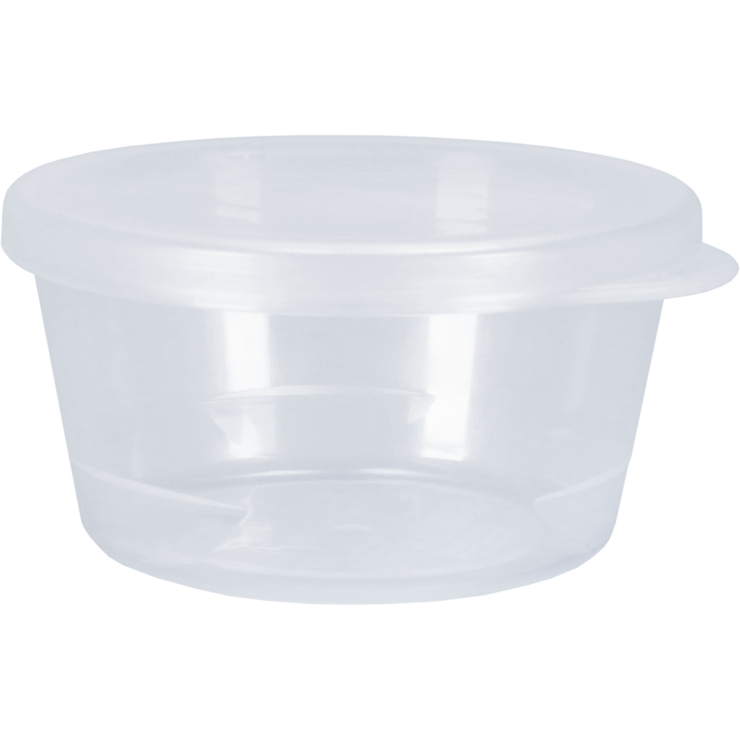 Circ - Cup | sauscup | met deksel | reusable | pP | Ø 75mm | 42mm | transparant | 96 stuks