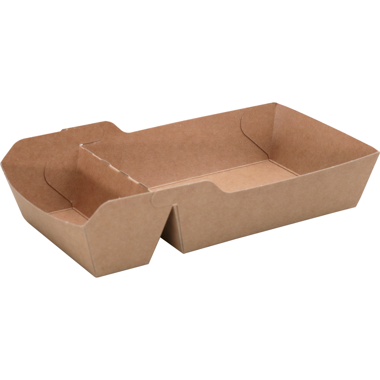 Klika - Bak | Karton | A14+1/A20 | snackbak | 145x85x35mm | bruin | 300 stuks