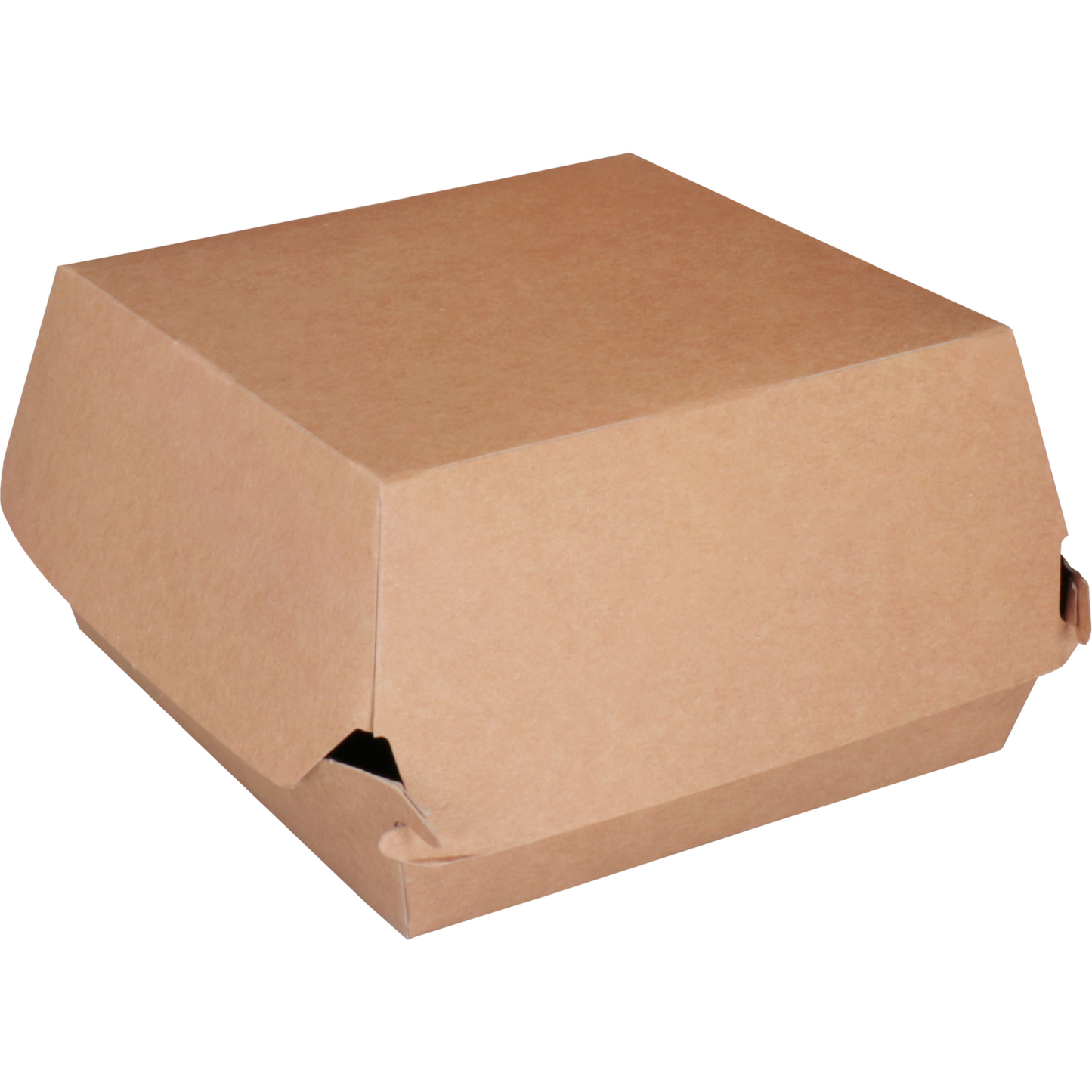 Klika - Bak | Karton | hamburgerbox | 115x115x70mm | bruin | 300 stuks