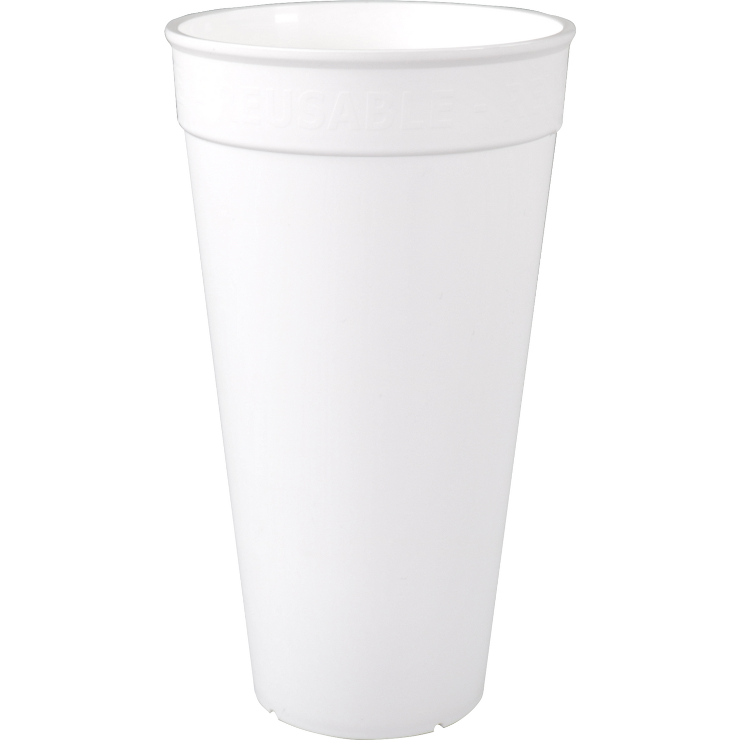ÖkoCup - | Coupe | PP | réutilisable | 500 ml | blanc | 20 pièces