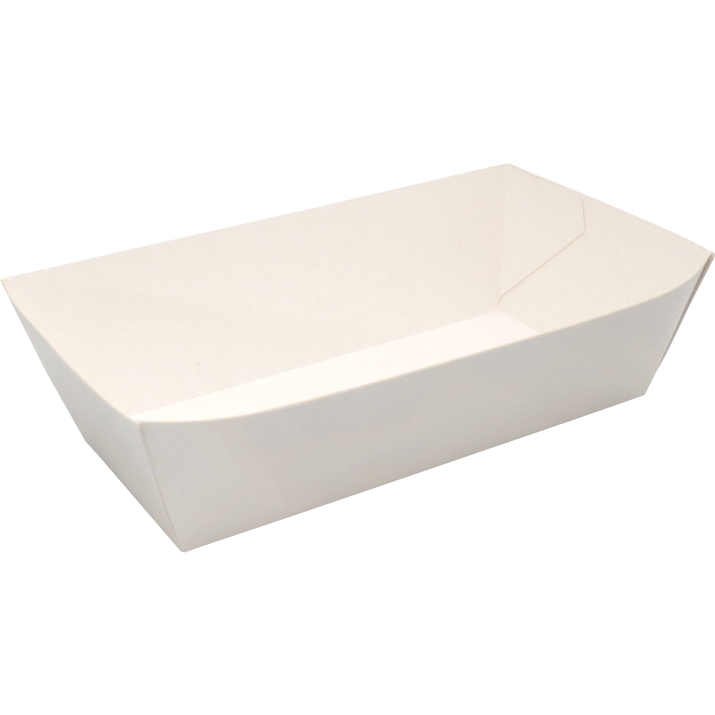Depa-Bak | Cartón + revestimiento de arcilla | KA14 | recipiente para snacks | 140x70x45mm | blanco | 1500 piezas