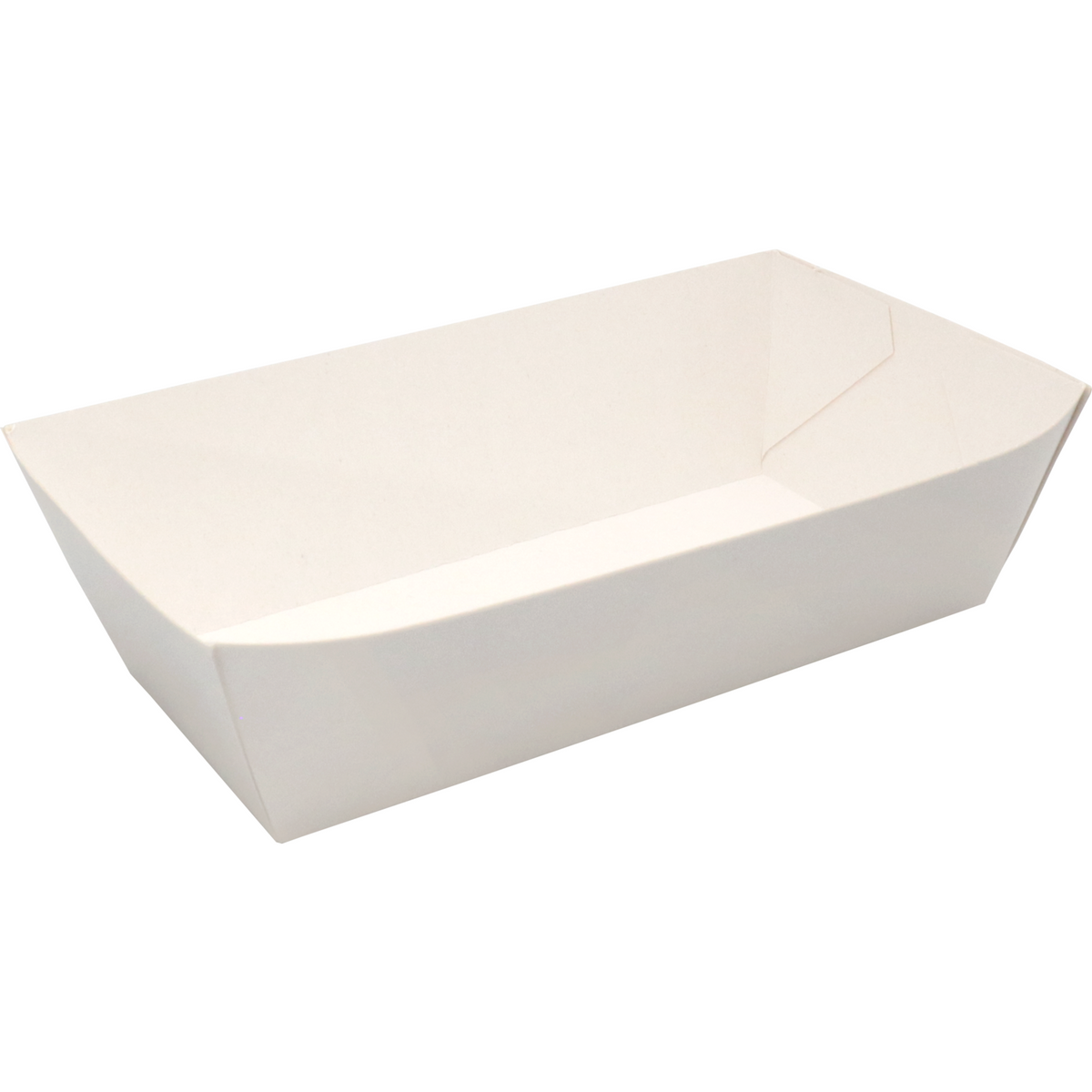Depa - Bak | Rivestimento in cartone + argilla | KA14 | contenitore per snack | 140x70x45mm | bianco | 1500 pezzi