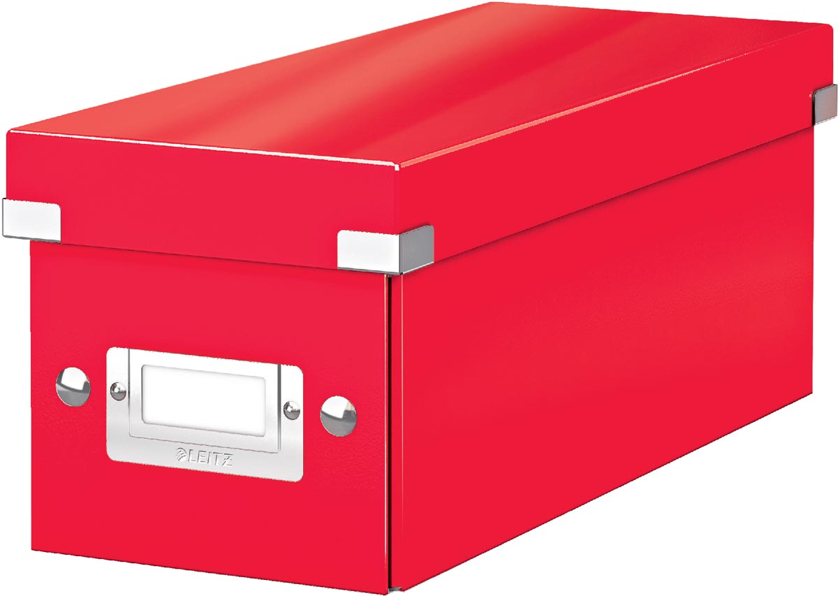 Leitz - WOW storage box Click Store, ft S, red