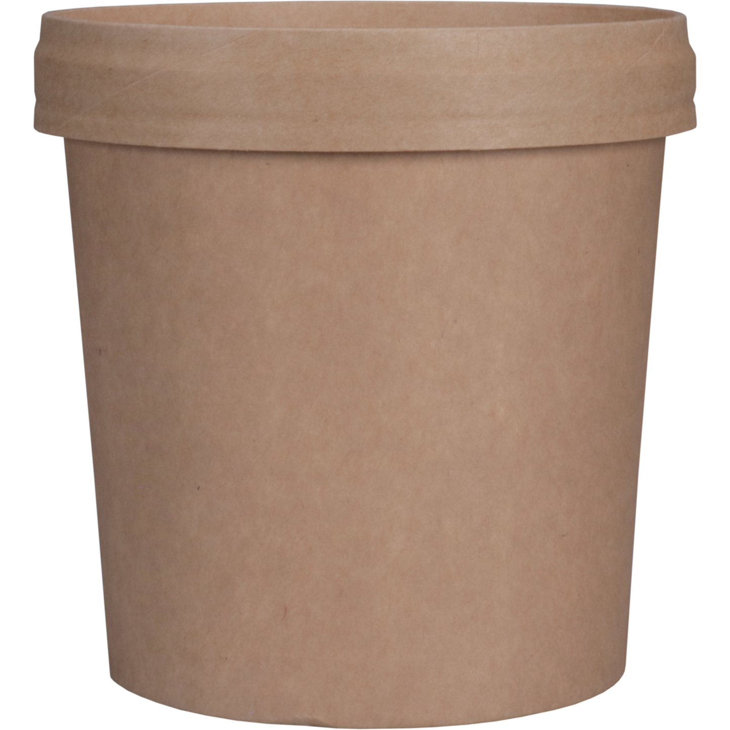 Depa - | Soepbeker | incl. Deksel | Karton + PP | 300ml | 12oz | Ø90mm | bruin | 500 stuks