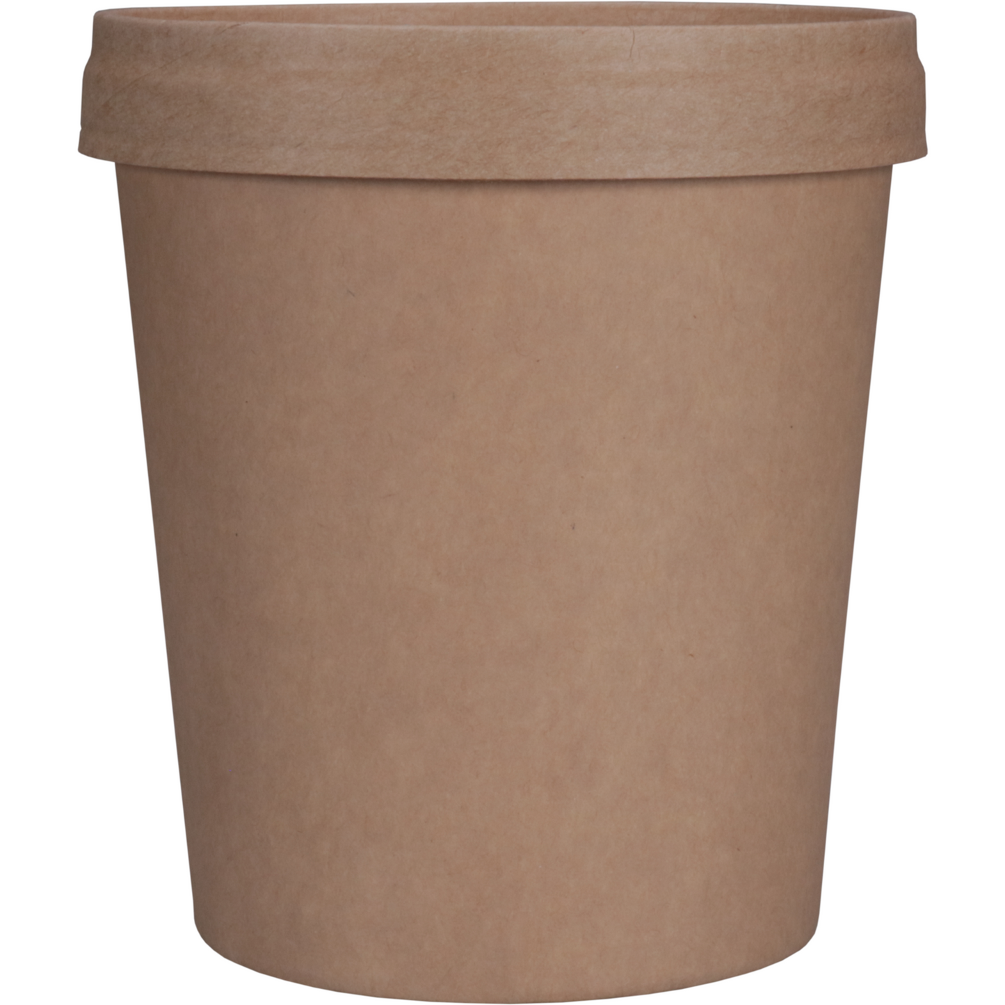 Depa - | Soepbeker | incl. Deksel | Karton + PP | 400ml | 16oz | Ø97mm | bruin | 500 stuks