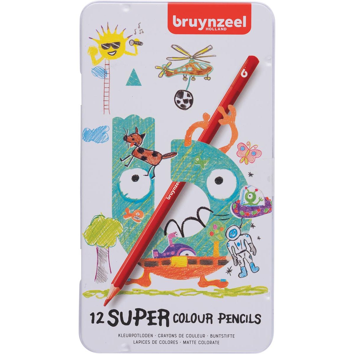 Bruynzeel - matita colorata Super, scatola da 12 pezzi