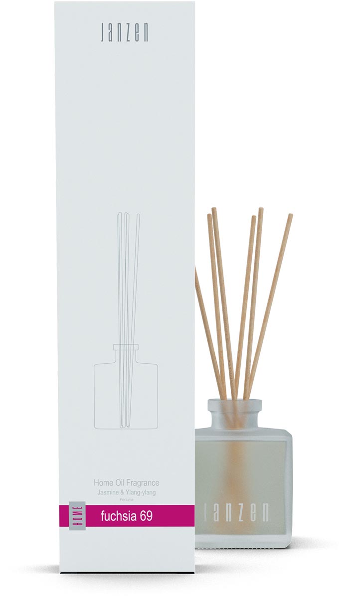 Janzen - bâtonnets parfumés Fuchsia 69, flacon de 200 ml