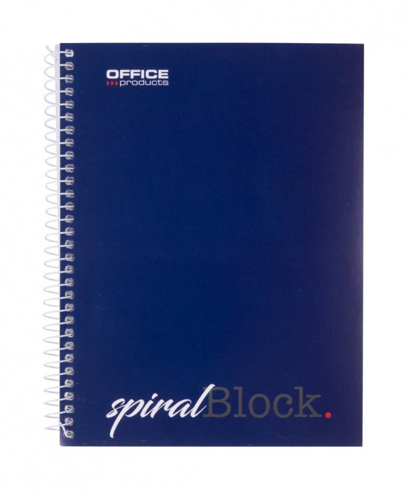 OFFICE products - spiraalschrift, A5, 80 blad, gelijnd