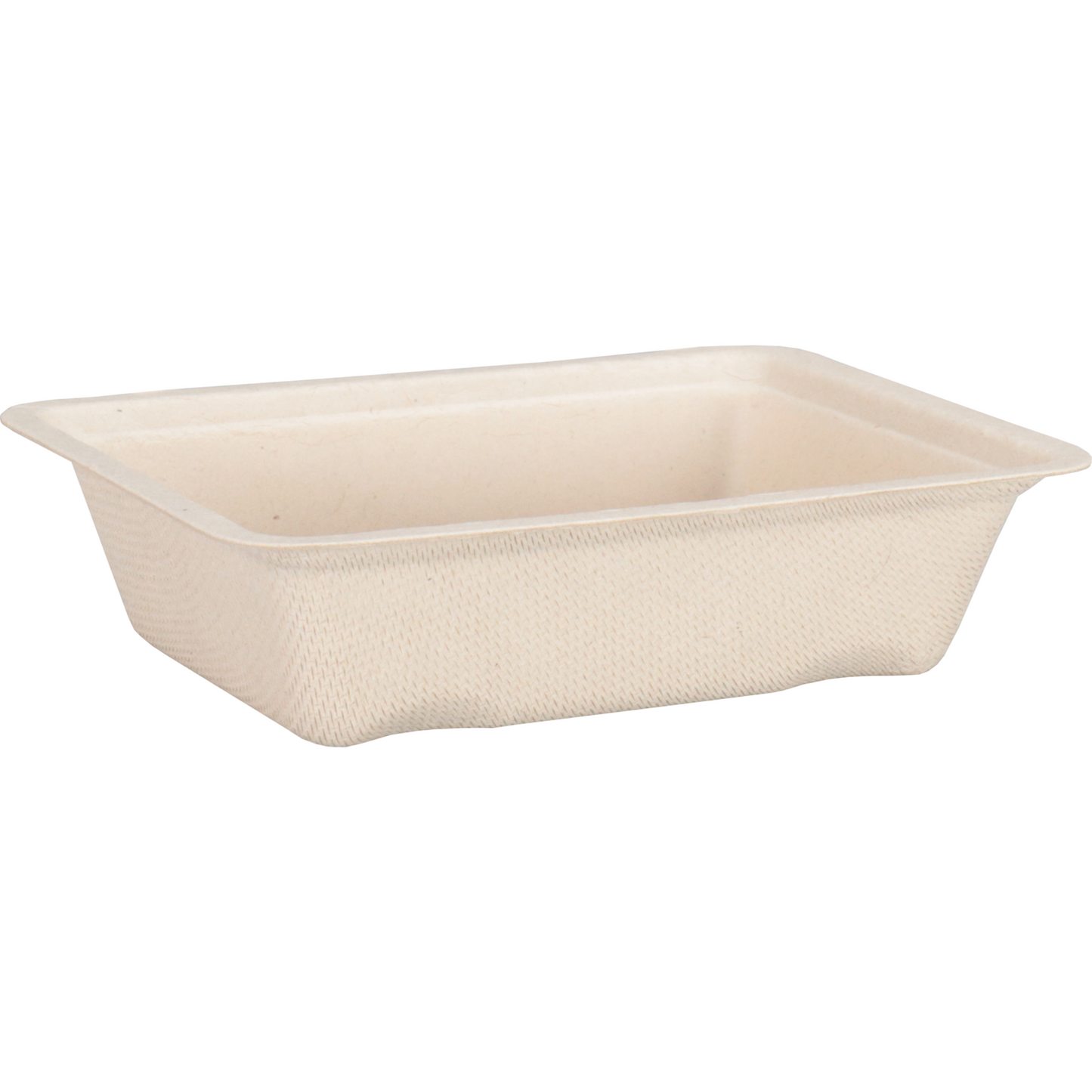 Depa - Bak | Bagasse (suikerrietpulp) | A7 | snackbak | 123x93x32mm | naturel | 800 stuks