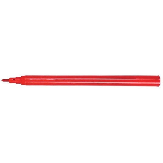 OFFICE products - fineliner, 1 mm, rood, doos van 10 stuks