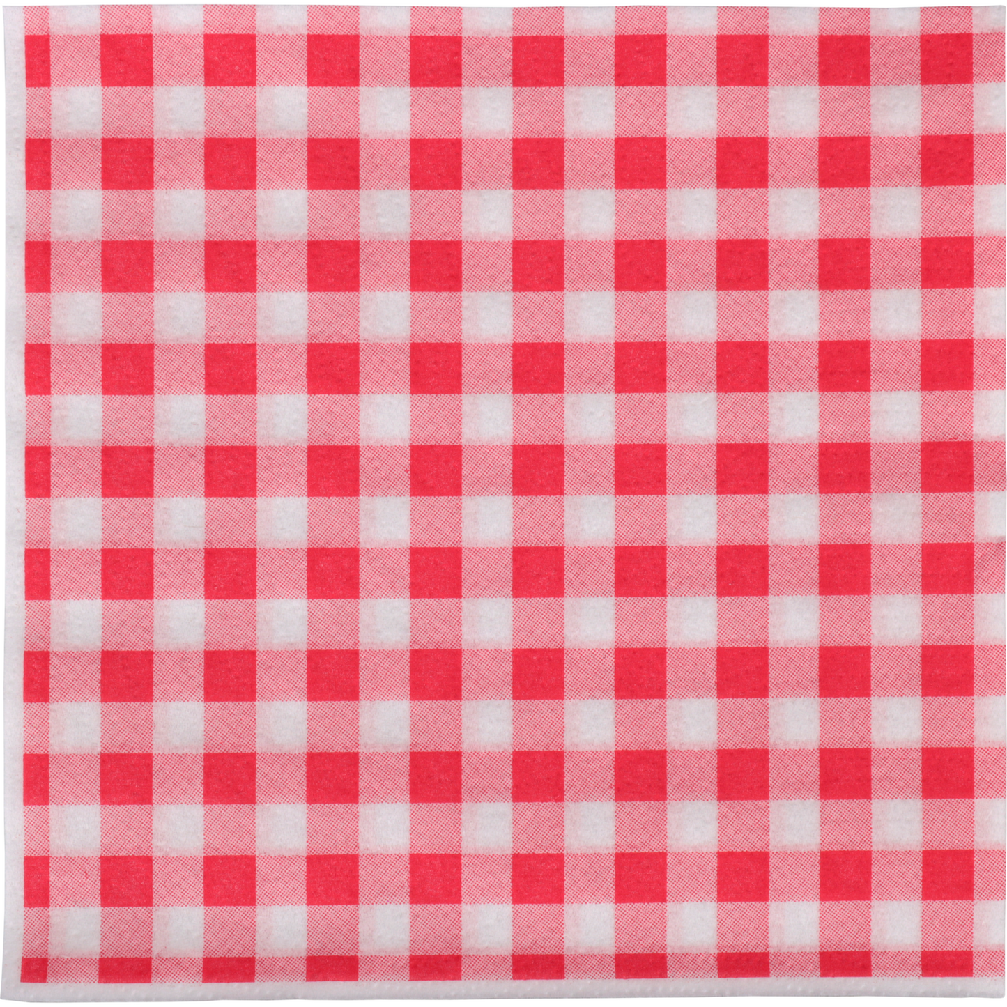 Klika - Servet | 1/4 vouw | 1-laags | 32x33cm | papier | rood/wit | 3200 stuks