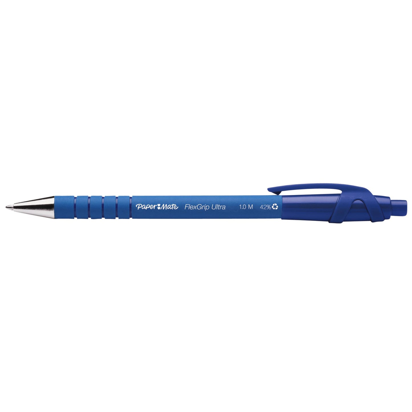 Paper Mate - Bolígrafo Flexgrip Ultra mediano azul paquete económico 30+6 gratis